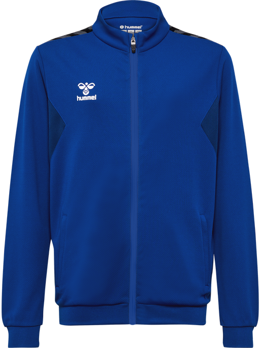 hmlAUTHENTIC PL ZIP JACKET KIDS, TRUE BLUE, packshot