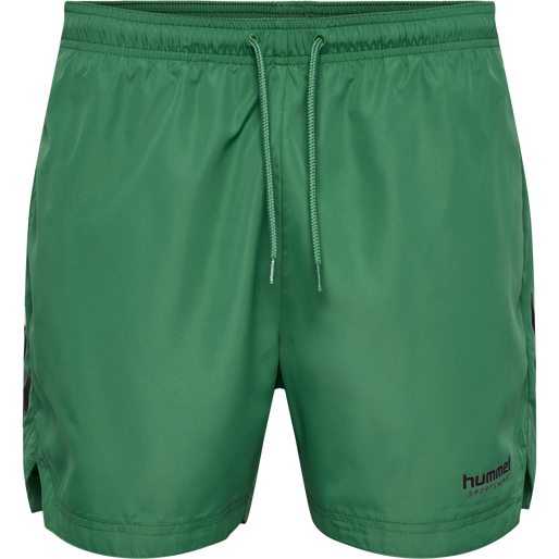 hmlNED SWIM SHORTS, FOLIAGE GREEN, packshot