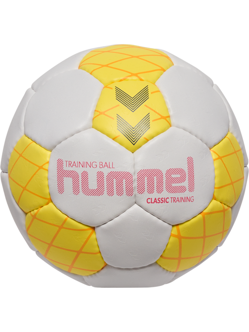 hmlCLASSIC TRAINING HB, OFF WHITE/YELLOW/ORANGE, packshot