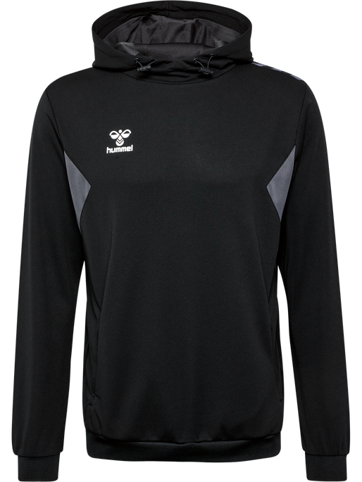 hmlAUTHENTIC PL HOODIE, BLACK, packshot