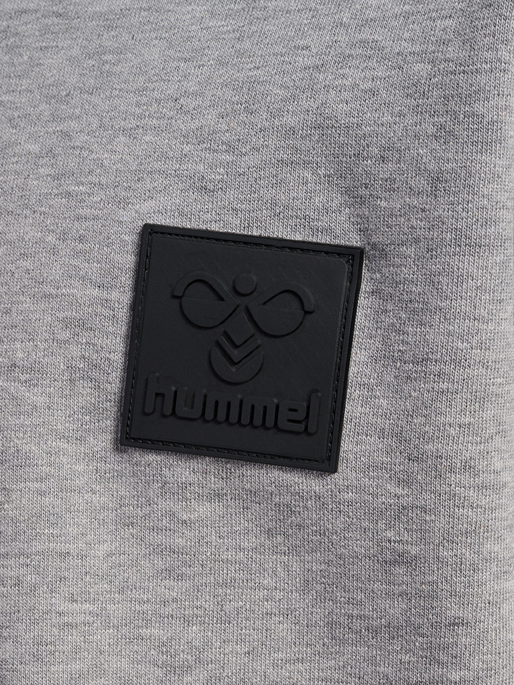 hmlCLEAN SWEATSHIRT, GREY MELANGE, packshot