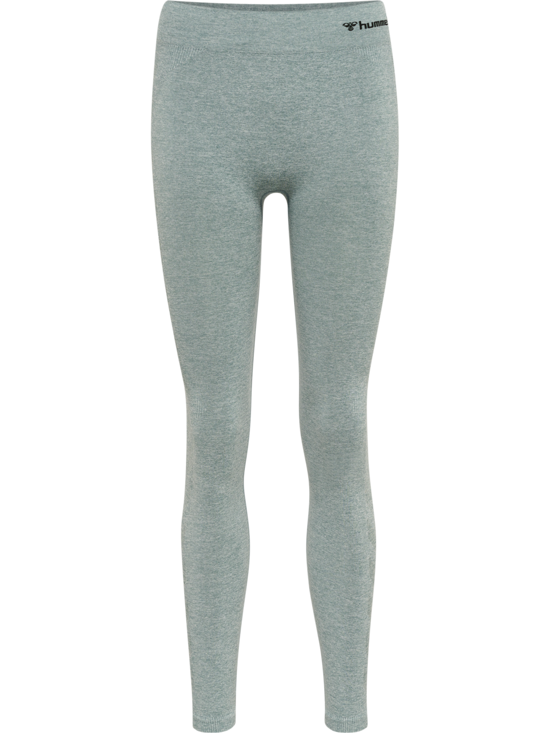 hmlCI SEAMLESS MID WAIST TIGHTS, NORTH ATLANTIC MELANGE, packshot