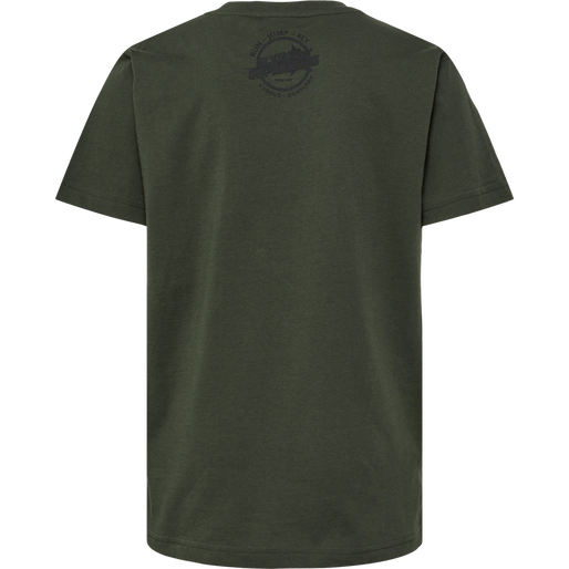 hmlFSK LOW T-SHIRT S/S, FOREST NIGHT hmlFSK LOW T-SHIRT S/S, FOREST NIGHT, packshot