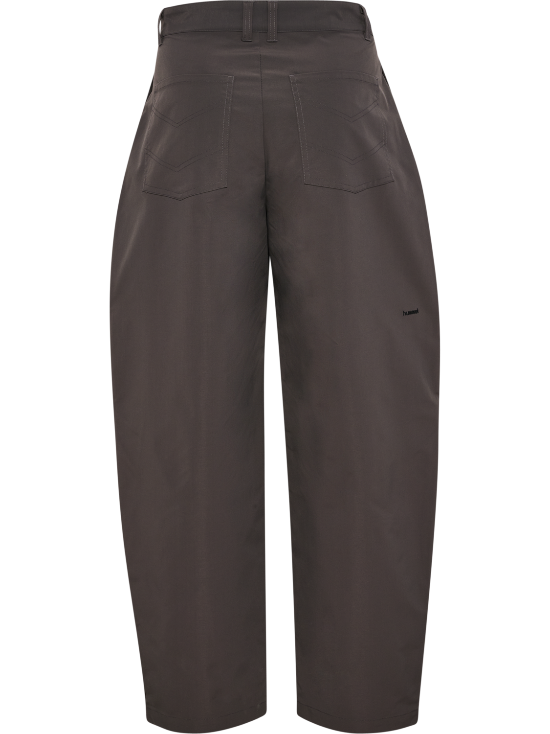 hmlI-D BARREL LEG TROUSERS, SHALE, packshot