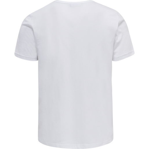 hmlIC DAYTON T-SHIRT, WHITE, packshot