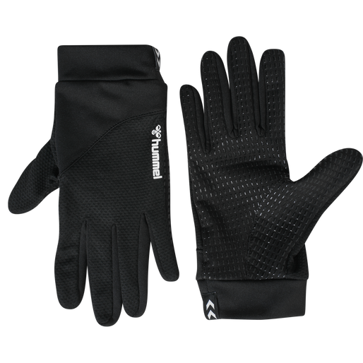 HUMMEL LIGHT PLAYER GLOVE, BLACK HUMMEL LIGHT PLAYER GLOVE, BLACK, packshot