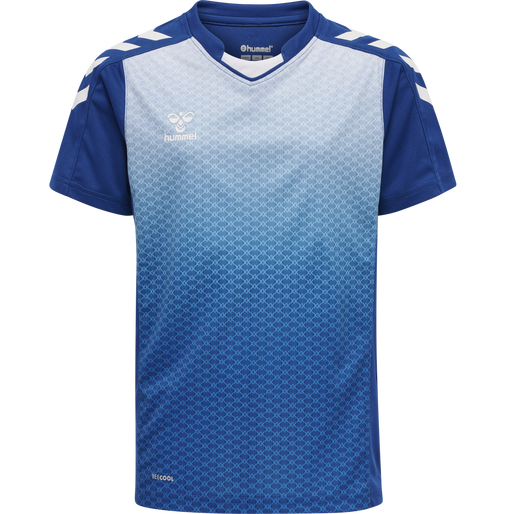hmlCORE XK SUBLIMA JERSEY S/S KIDS, TRUE BLUE, packshot
