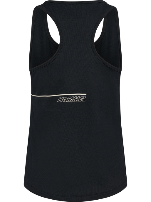 hmlCOURT LIGHT WEIGHT TANKTOP W, LIGHT GREY/BLACK, packshot