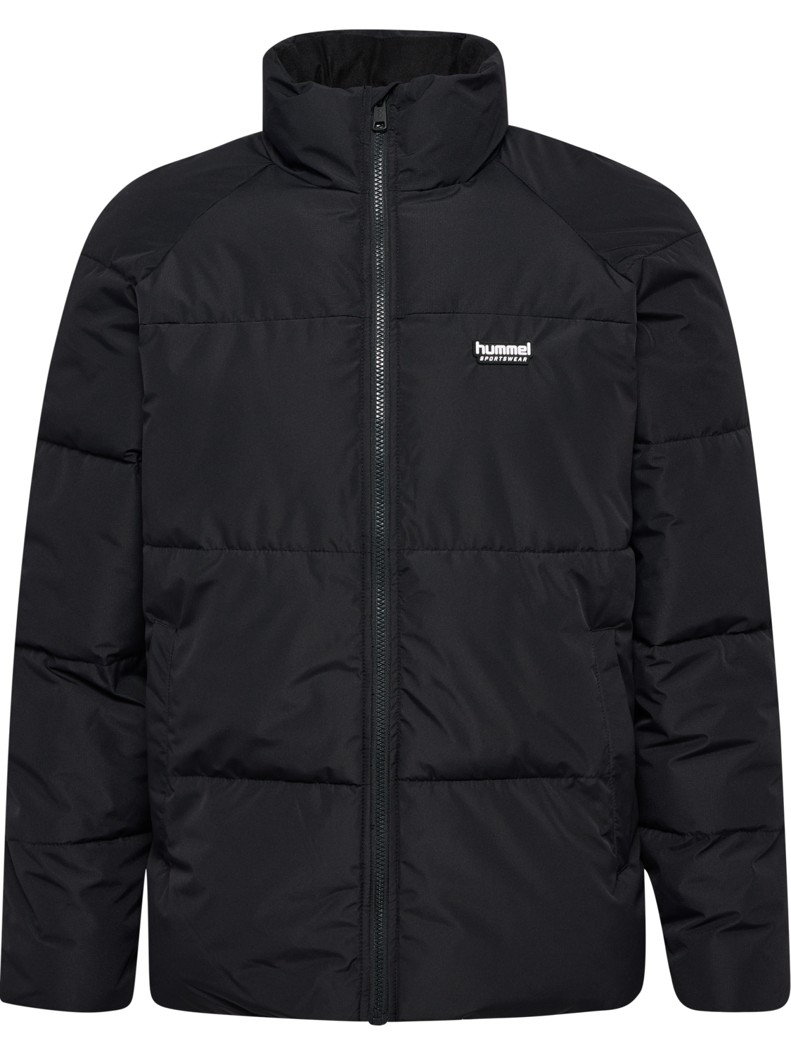 hmlPUFF JACKET SHORT SPORTSWEAR, BLACK, packshot