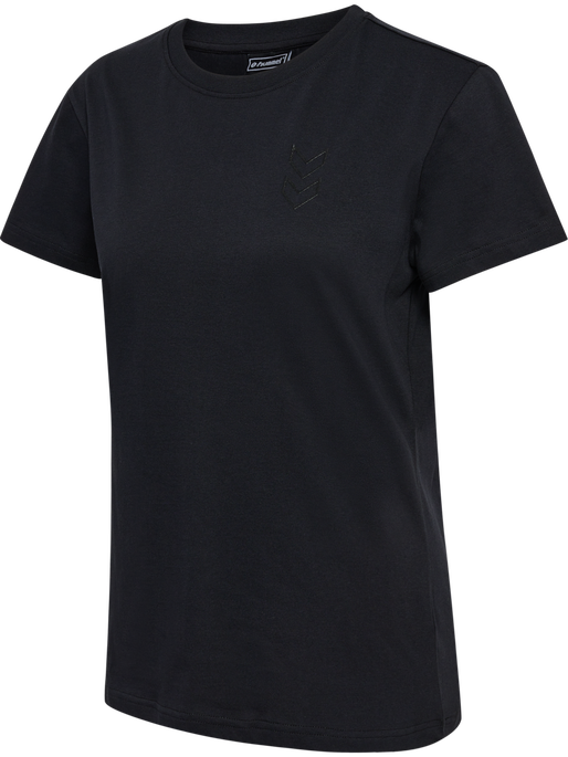 hmlACTIVE CO TEE S/S WOMAN, BLACK, packshot