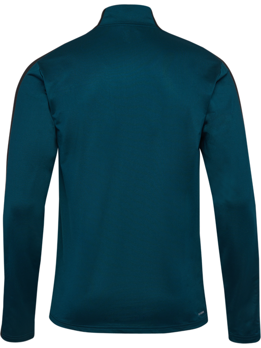 hmlTE STRENGTH PL HALF ZIP, REFLECTING POND, packshot