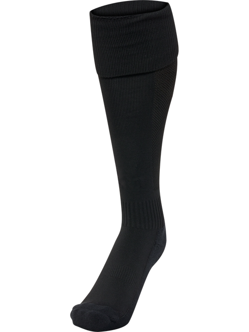 hmlESSENTIAL FOOTBALL SOCKS, BLACK/BLACK hmlESSENTIAL FOOTBALL SOCKS, BLACK/BLACK, packshot