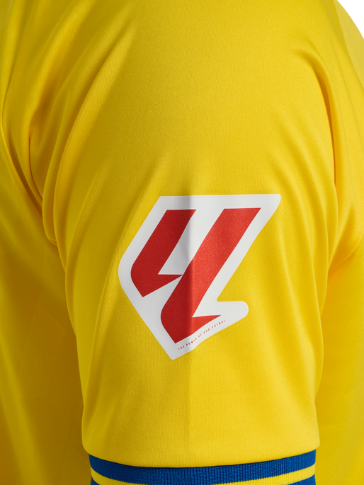 UDLP 25/26 HOME JERSEY S/S, CYBER YELLOW, packshot