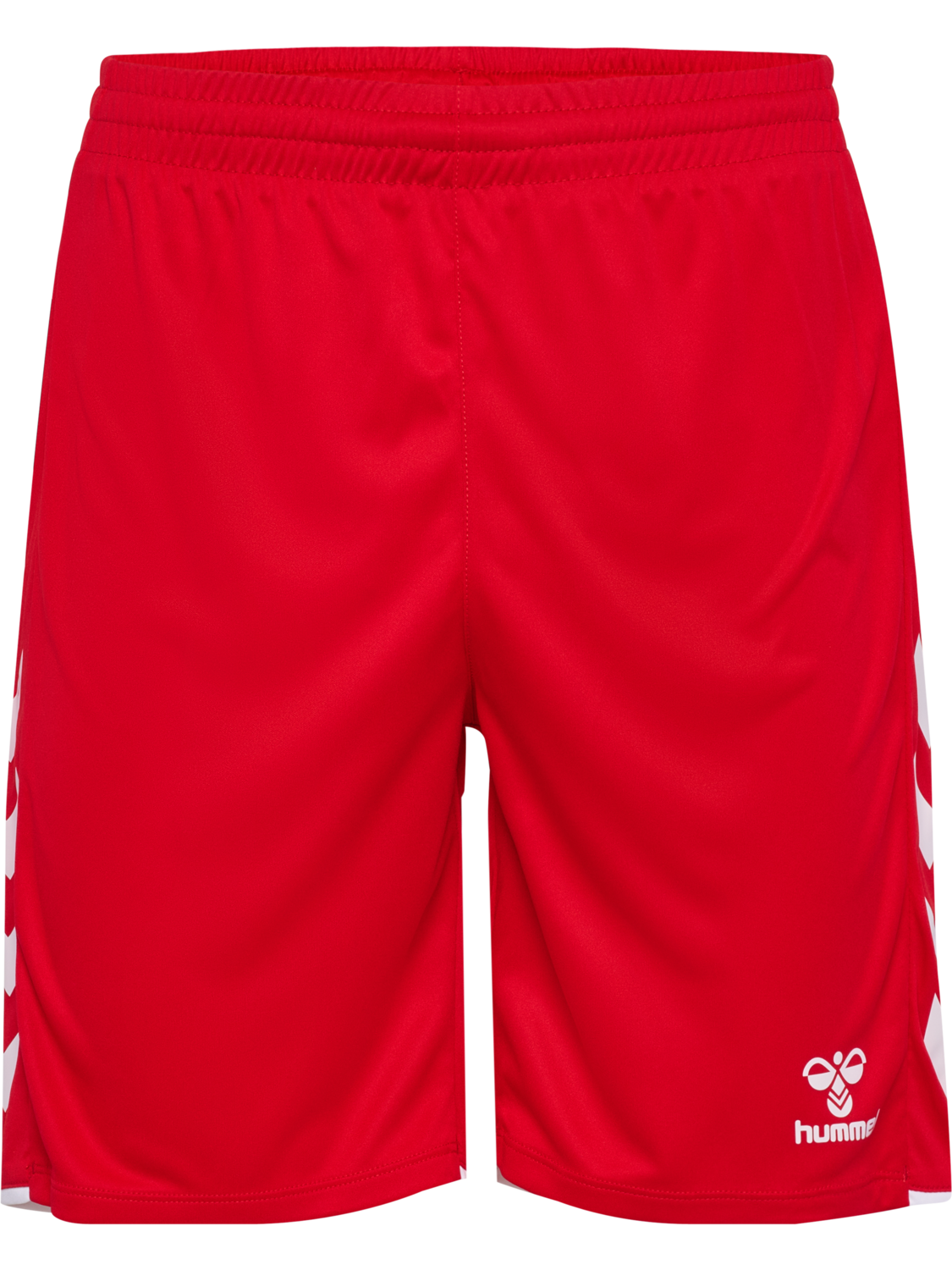 hmlCORE 2.0 SHORTS, TRUE RED/WHITE, packshot