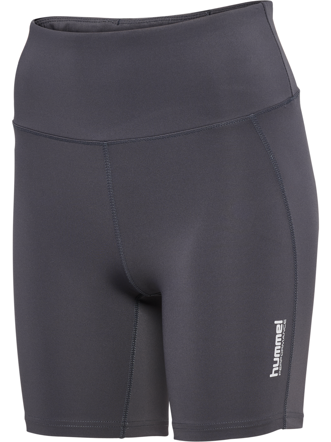 hmlPULSE HIGH WAIST SHORT TIGHTS, BLACKENED PEARL, packshot