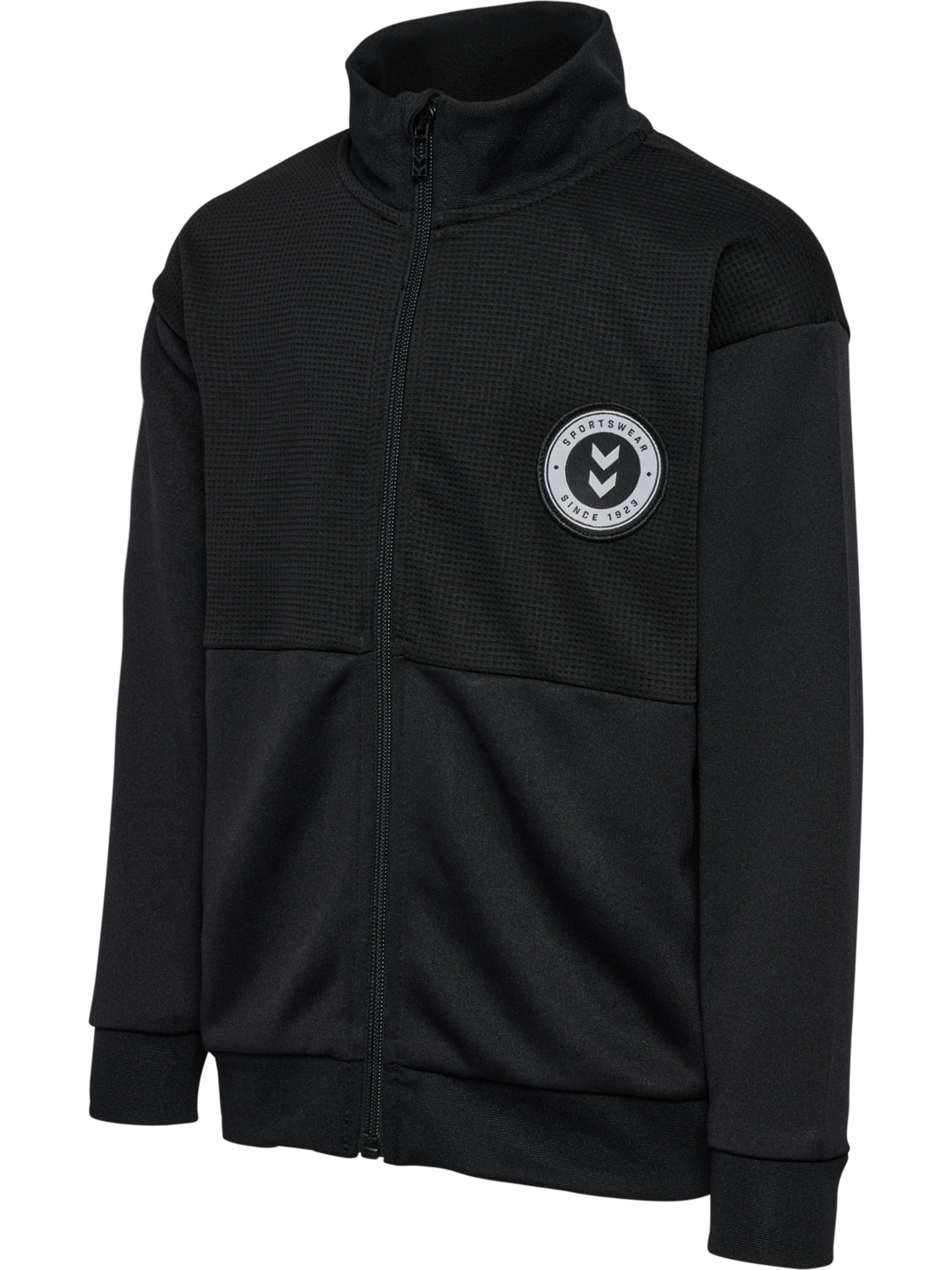 hmlODIN ZIP JACKET, BLACK, packshot