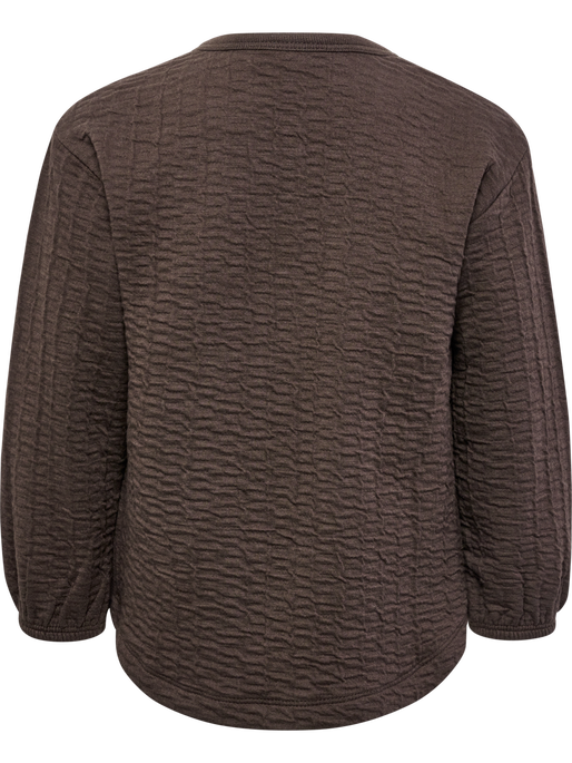 hmlISSA SWEAT JACKET, CHOCOLATE BROWN hmlISSA SWEAT JACKET, CHOCOLATE BROWN, packshot