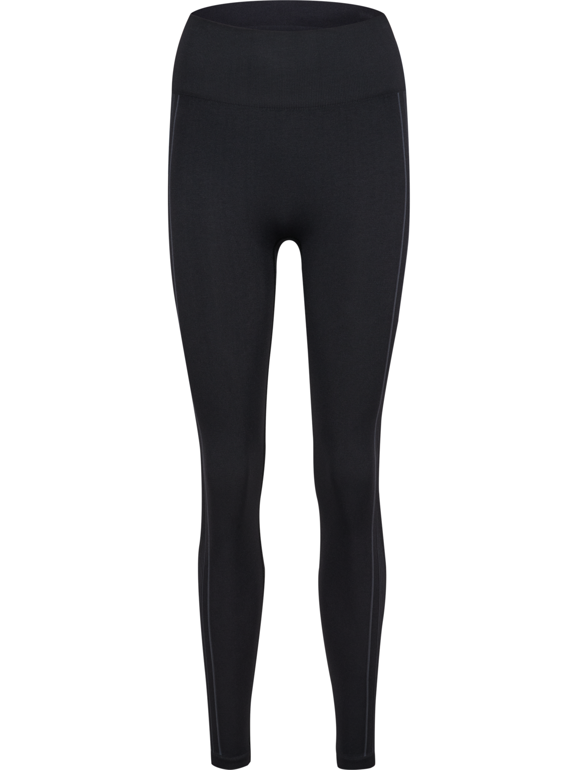 hmlYOGA SEAMLESS HW TIGHTS, BLACK, packshot