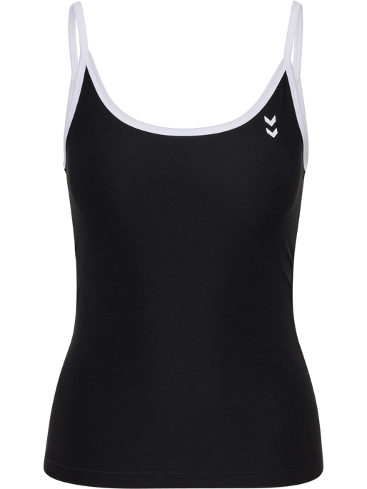 hmlPULSE CIMA STRAP TOP, BLACK hmlPULSE CIMA STRAP TOP, BLACK, packshot