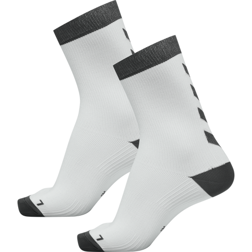 ELEMENT INDOOR SPORT SOCK 2 PACK, WHITE, packshot