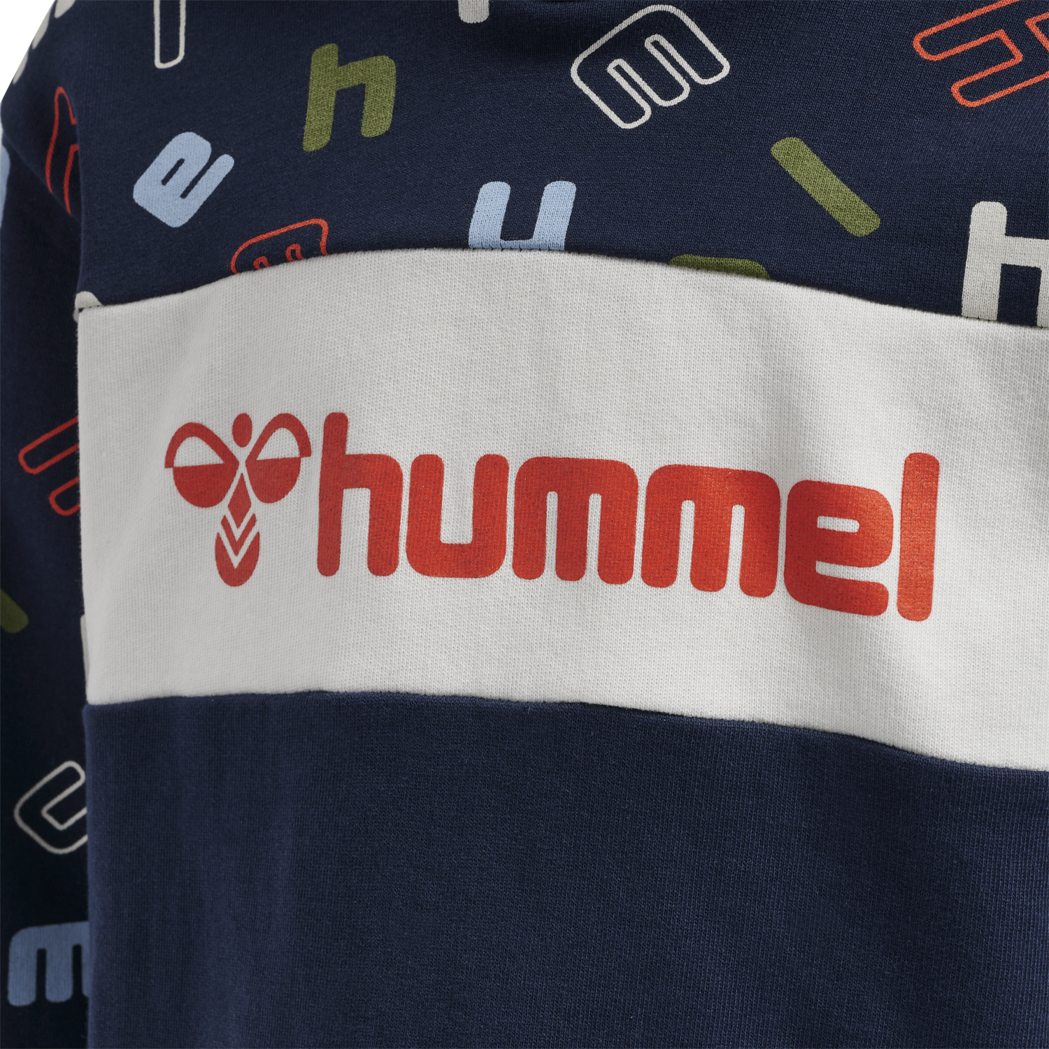 hmlLETTERS HOODIE, 1009, packshot