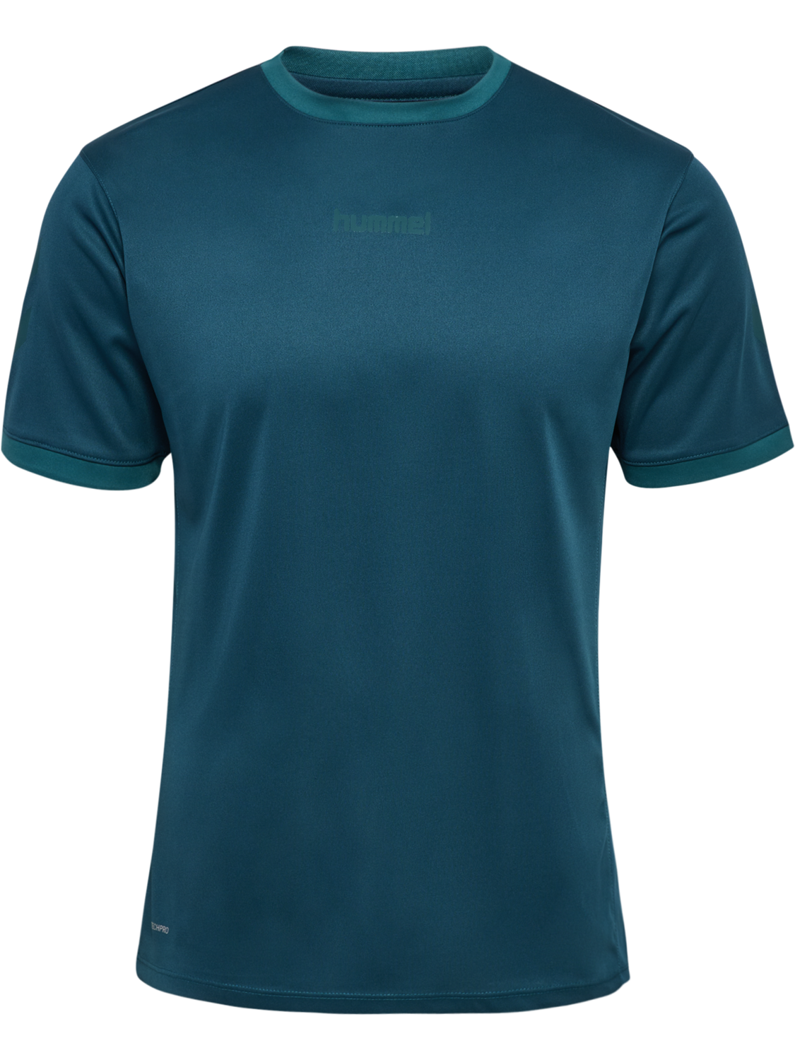 hmlBLAZE CLUB 26 POLY TEE, REFLECTING POND, packshot