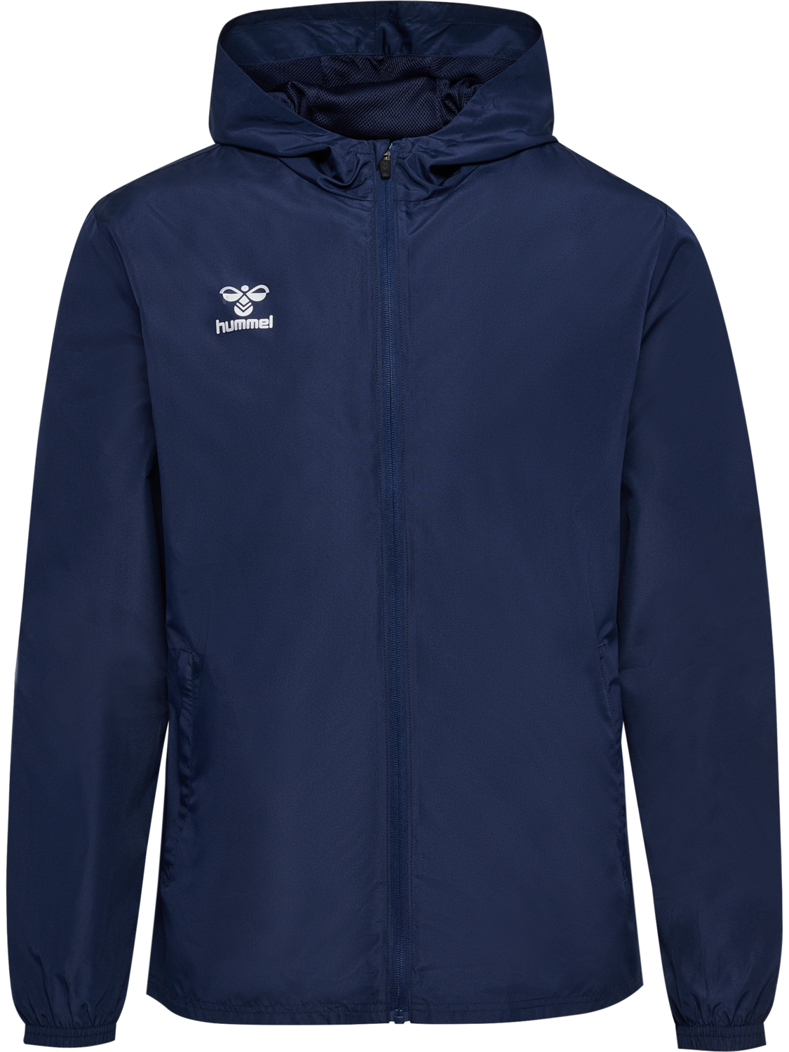 hmlESSENTIAL AW JACKET, MARINE, packshot