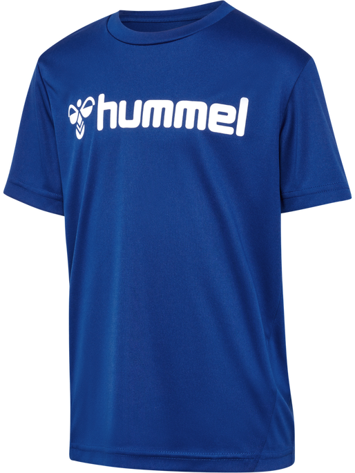 hmlLOGO JERSEY S/S KIDS, TRUE BLUE hmlLOGO JERSEY S/S KIDS, TRUE BLUE, packshot