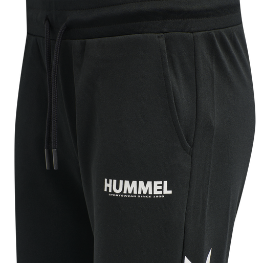 hmlLEGACY POLY WOMAN REGULAR PANTS, BLACK, packshot