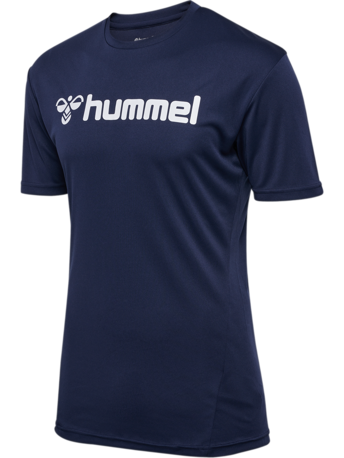 hmlLOGO JERSEY S/S, MARINE, packshot