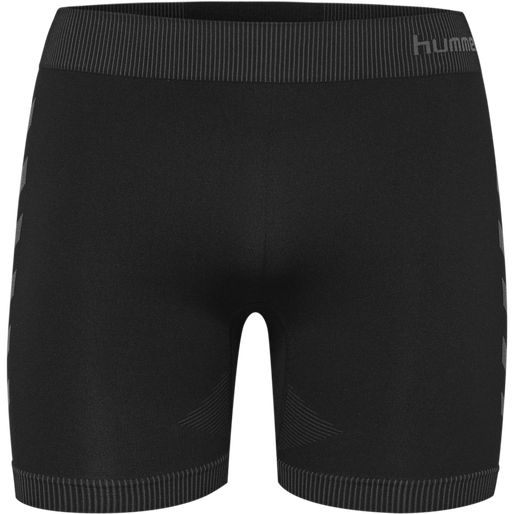 HUMMEL FIRST SEAMLESS SHORT TIGHTS, BLACK HUMMEL FIRST SEAMLESS SHORT TIGHTS, BLACK, packshot