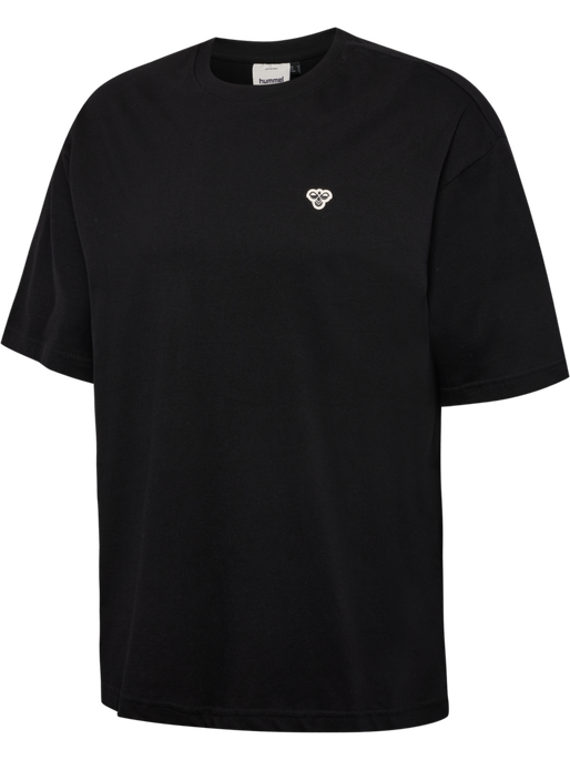 hmlLOOSE T-SHIRT BEE S/S, BLACK hmlLOOSE T-SHIRT BEE S/S, BLACK, packshot