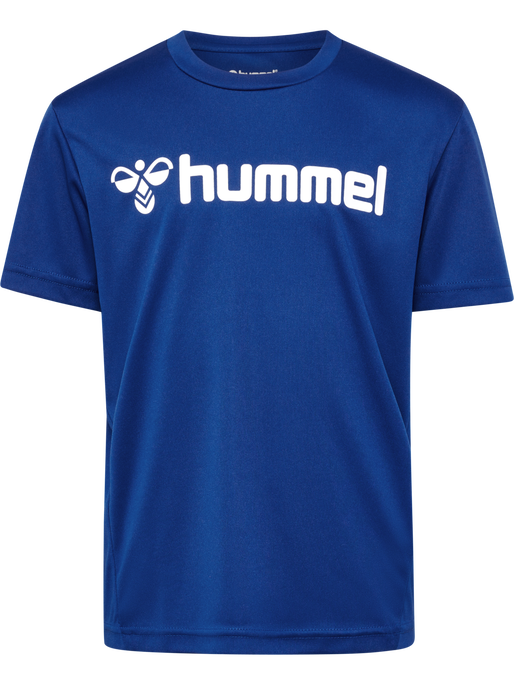 hmlLOGO JERSEY S/S KIDS, TRUE BLUE hmlLOGO JERSEY S/S KIDS, TRUE BLUE, packshot