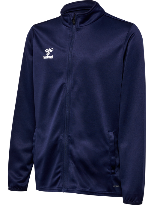 hmlESSENTIAL TRACK JACKET KIDS, MARINE, packshot
