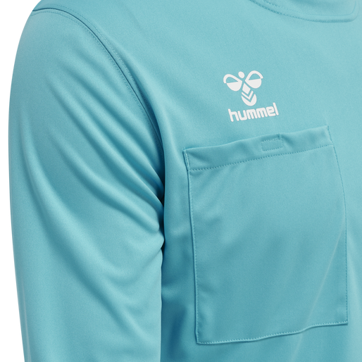 hmlREFEREE CHEVRON JERSEY L/S, SCUBA BLUE, packshot