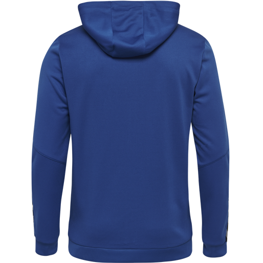 hmlAUTHENTIC KIDS POLY ZIP HOODIE, TRUE BLUE, packshot