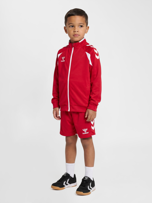 hmlCORE 2.0 TRACK ZIP JACKET KIDS, TRUE RED/WHITE, model