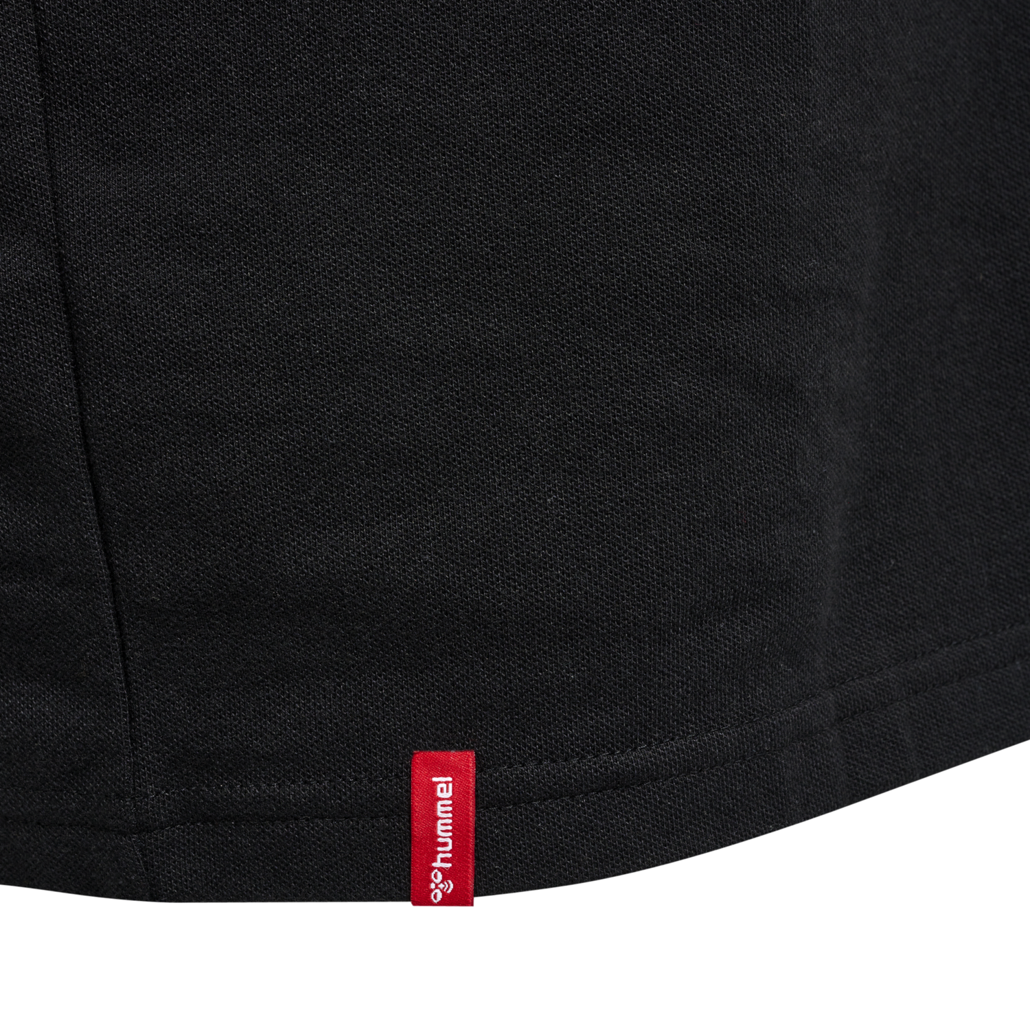 hmlRED STRETCH POLO, BLACK, packshot
