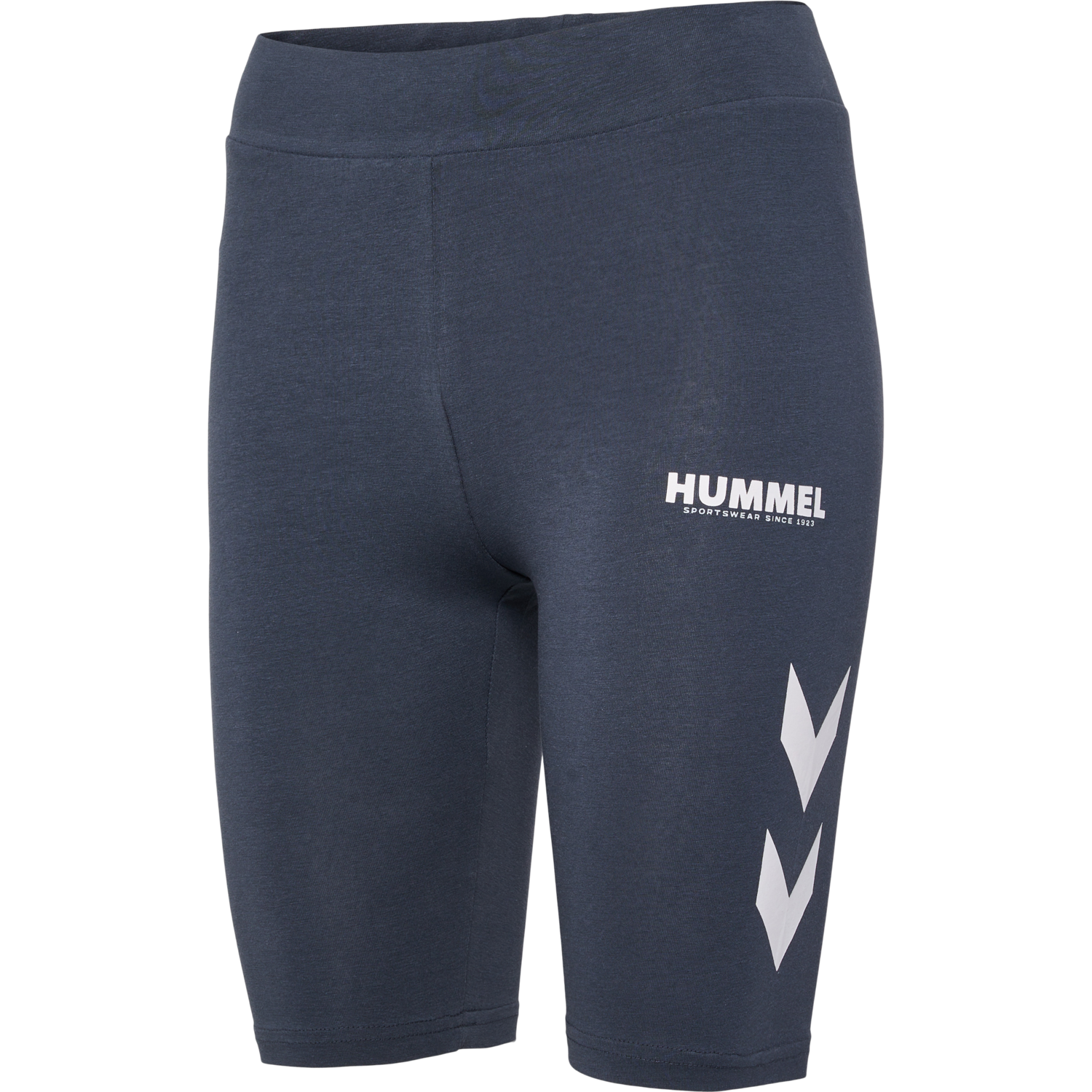 hmlLEGACY WOMAN TIGHT SHORTS, BLUE NIGHTS, packshot
