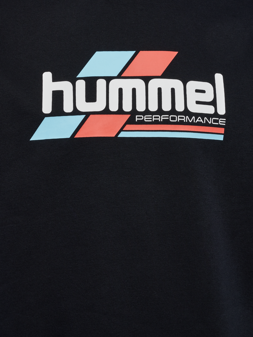 hmlGRAPHIC CREWNECK, BLACK hmlGRAPHIC CREWNECK, BLACK, packshot
