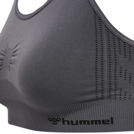 hmlMT SHAPING SEAMLESS SPORTS TOP, QUIET SHADE, packshot