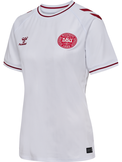 DBU WOMAN 25 AWAY JERSEY S/S, WHITE DBU WOMAN 25 AWAY JERSEY S/S, WHITE, packshot