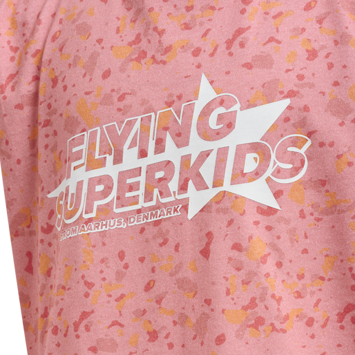 hmlFLYING DIEZ T-SHIRT S/S, BRIDAL ROSE, packshot