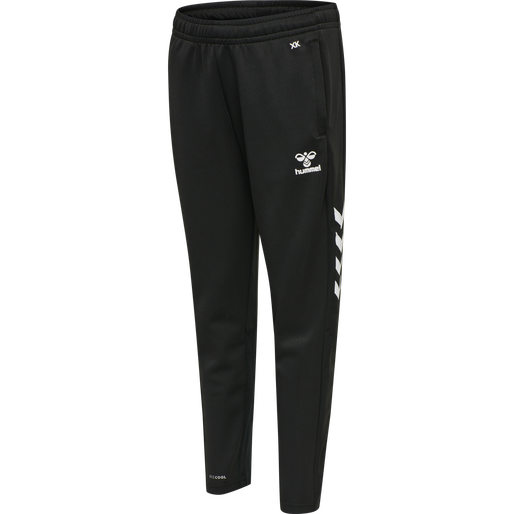 hmlCORE XK TRAINING POLY PANTS KIDS, BLACK, packshot