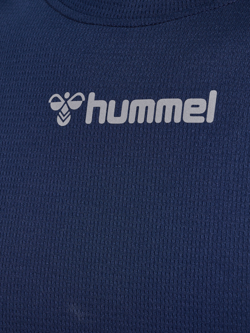 hmlRUN SINGLET S/L, BLACK IRIS hmlRUN SINGLET S/L, BLACK IRIS, packshot