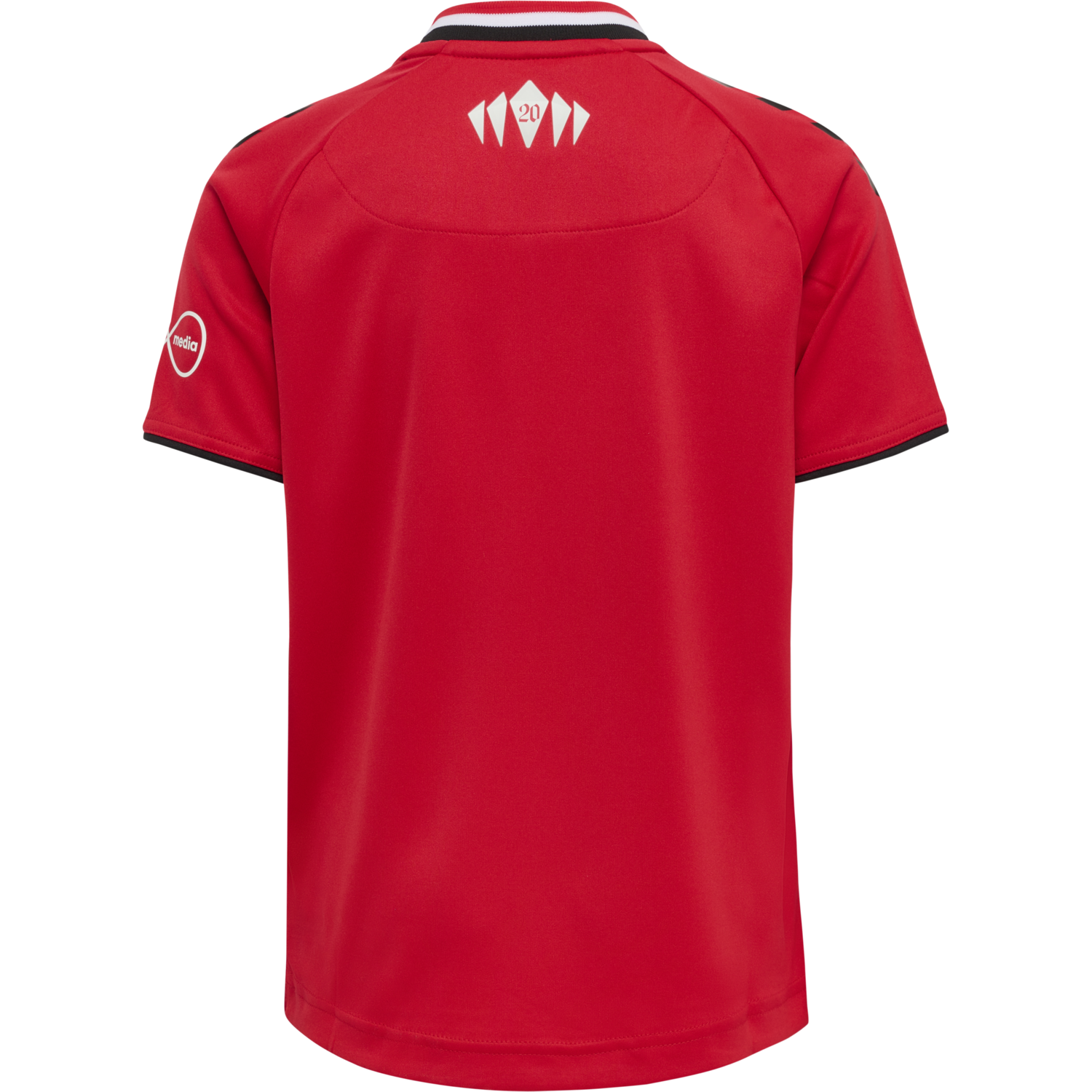 SOU 21/22 HOME JERSEY S/S KIDS, RED/WHITE, packshot