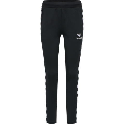 hmlNELLY 2.0 TAPERED PANTS, BLACK, packshot