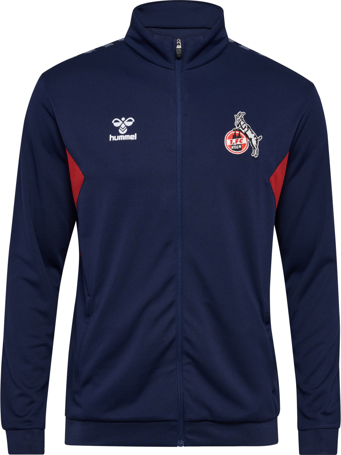 1FCK 23/24 TR PL ZIP JACKET, MARINE, packshot