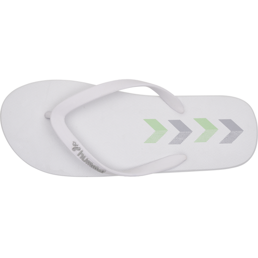 CHEVRON FLIP FLOP, WHITE CHEVRON FLIP FLOP, WHITE, packshot