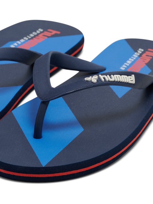 CHEVRON FLIP FLOP, NAVY CHEVRON FLIP FLOP, NAVY, packshot